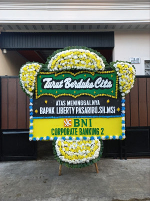 Papan Bunga Duka di Rawa Barat
