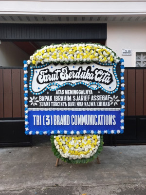 Papan Bunga Duka di Rawa Barat
